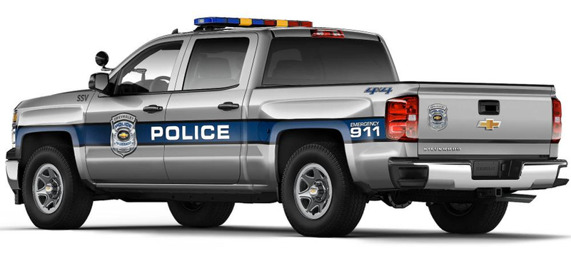 Illustration for article titled 2015 Chevrolet Silverado Could Be Your Town's Next Cop Car